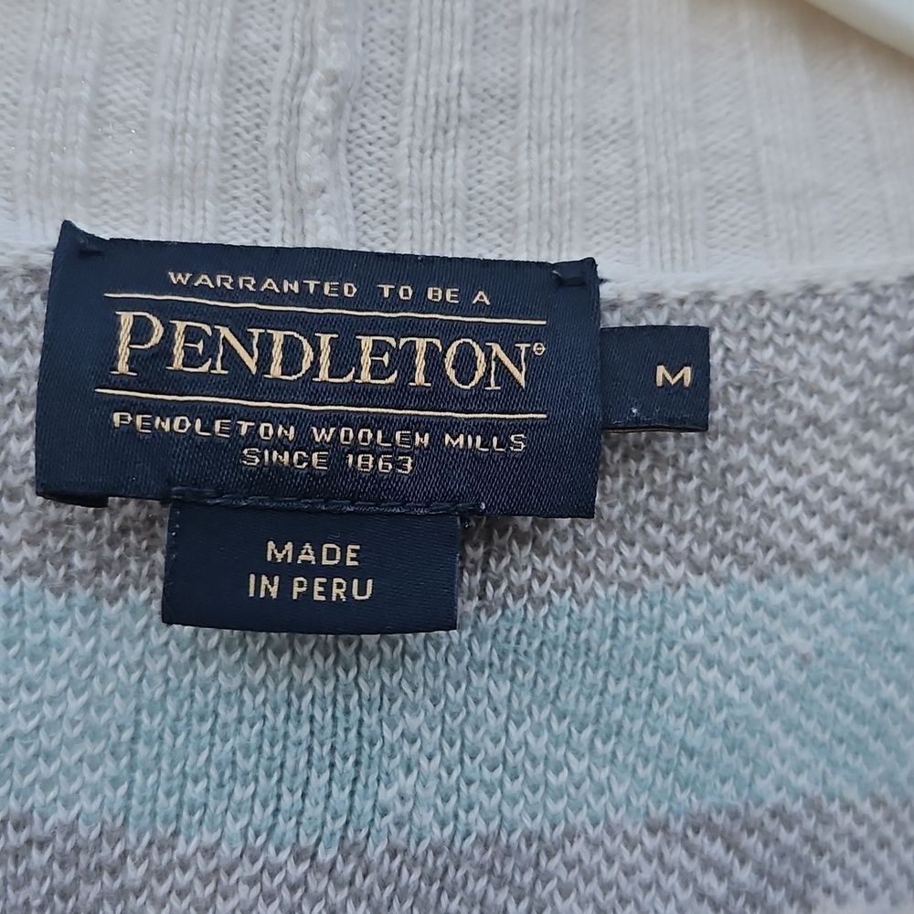 Pendleton Multicolor Patterned Cardigan - image 4